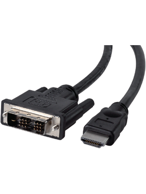 Maxxtro - BB-628-2 - HDMI - DVI cable m - m 2.00 m black, BB-628-2, Maxxtro