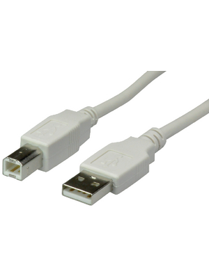 Maxxtro - BB-8002-15 - USB 2.0 cable 4.50 m grey, BB-8002-15, Maxxtro