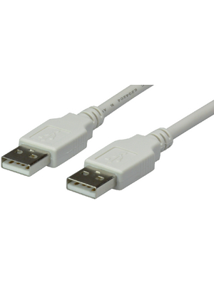 Maxxtro - BB-8008-10 - USB 2.0 cable 3.00 m grey, BB-8008-10, Maxxtro