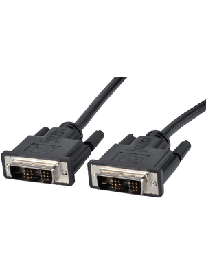 Maxxtro - BB-910-06 - DVI-D cable single link m - m 1.80 m black, BB-910-06, Maxxtro