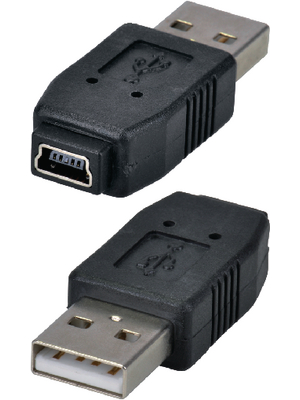 Maxxtro - MB-8120 - USB Adapter A C Mini-B m C f, MB-8120, Maxxtro