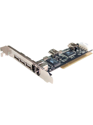 Maxxtro - MX-12000 - PCI Card4x USB 2.0 / 3x FireWire, MX-12000, Maxxtro