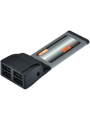 Maxxtro - MX-16000 - ExpressCard 34 mm USB 2.0, 4 port, MX-16000, Maxxtro