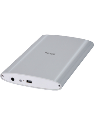 Maxxtro - MX-ASM1051 - Hard disk enclosure SATA 2.5" USB 3.0 silver, MX-ASM1051, Maxxtro