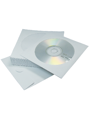 Maxxtro - MX-CD-ENV-50-1 - CD/DVD paper bags 50Stk.,white, MX-CD-ENV-50-1, Maxxtro
