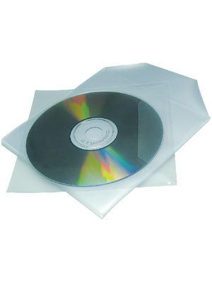 Maxxtro - MX-CD-ENV-50-3 - CD/DVD plastic bags 50Stk.,transparent, MX-CD-ENV-50-3, Maxxtro