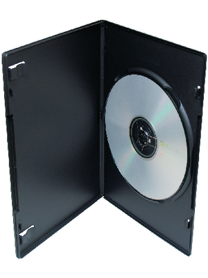 Maxxtro - MX-DVD-5-SLIM - DVD slimline case 5Stk.,black, MX-DVD-5-SLIM, Maxxtro