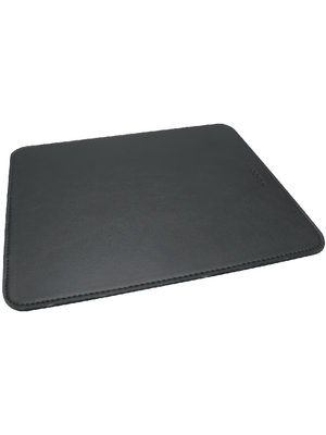 Maxxtro - MX-FF02-01 BLACK - Leather mouse pad black, MX-FF02-01 BLACK, Maxxtro
