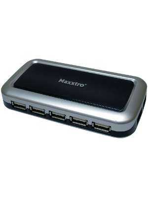 Maxxtro - MX-UA6 - USB 2.0 Desktop Hub USB 2.0 10x, MX-UA6, Maxxtro