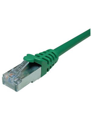 Maxxtro - PB-SRT-45-30-GR - Patch cable CAT5 SF/UTP 10.0 m green, PB-SRT-45-30-GR, Maxxtro