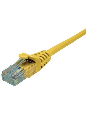 Maxxtro - PB-UTP-45-01-GE - Patch cable CAT5 U/UTP 0.30 m yellow, PB-UTP-45-01-GE, Maxxtro