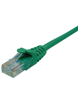 Maxxtro - PB-UTP-45-10-GR - Patch cable CAT5 U/UTP 3.00 m green, PB-UTP-45-10-GR, Maxxtro