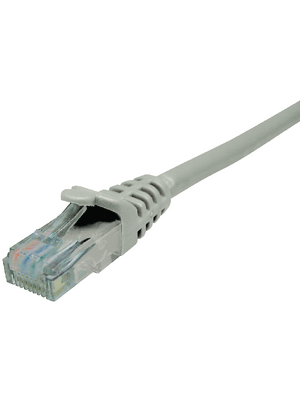 Maxxtro - PB-UTP6-01 - Patch cable CAT6 U/UTP 0.30 m grey, PB-UTP6-01, Maxxtro