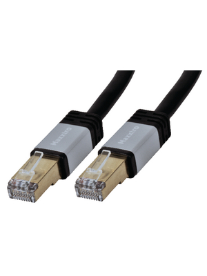 Maxxtro - PLA-400B-S-2 - Platinum cable CAT6 S/FTP 2.00 m black, PLA-400B-S-2, Maxxtro