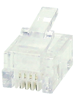 Maxxtro - TA-1164 - Modular connector (set with 10 pcs.) RJ12 6P/4C, TA-1164, Maxxtro