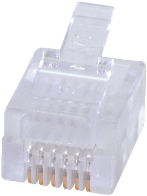 Molex - 900750031 - Modular plug short RJ12 6P6C unshielded, 900750031, Molex