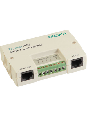 Moxa - A52 W/O ADAPTER - Converter RS232-RS422 / RS485, A52 W/O ADAPTER, Moxa