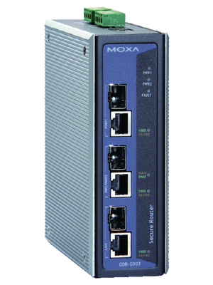 Moxa - EDR-G903-T - Industrial Secure Router, EDR-G903-T, Moxa