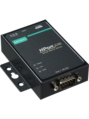 Moxa - NPort 5110A-T - Serial Server 1x RS232, NPort 5110A-T, Moxa