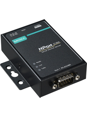 Moxa - NPort 5130A-T - Serial Server 1x RS422/485, NPort 5130A-T, Moxa
