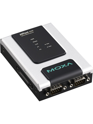 Moxa - NPORT 6250 - Secure Serial Server 2x RS232/422/485, NPORT 6250, Moxa