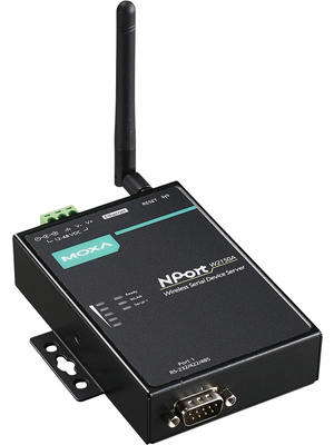 Moxa - NPORT W2150A - WIFI serial server 0 to 55 C 1x RS232/422/485, NPORT W2150A, Moxa
