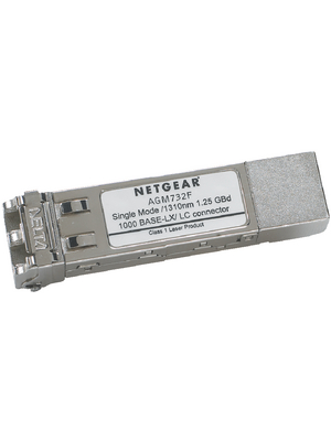 Netgear - AGM731F - SFP module, MultiMode, 1x 1000SX LC/MM, AGM731F, Netgear