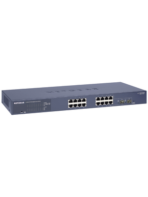 Netgear - GS716T-300EUS - ProSAFE Smart Switch 16x 10/100/1000 2x SFP 19", GS716T-300EUS, Netgear