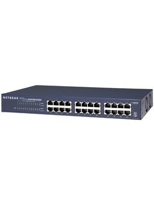 Netgear - JGS524-200EUS - Switch 24x 10/100/1000, Desktop / 19", JGS524-200EUS, Netgear
