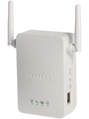 Netgear - WN3000RP-100PES - WLAN Range Extender 802.11n/g/b 300Mbps, WN3000RP-100PES, Netgear