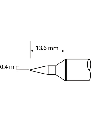 Metcal - SFV-CNL04 - Soldering tip Conical 390 C, SFV-CNL04, Metcal