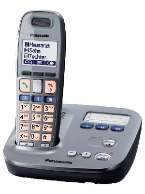 Panasonic - KX-TG6571 - Base unit with handset, KX-TG6571, Panasonic