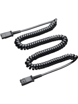 Plantronics - 38051-03 - Spiral QD extension cable, 2 m, 38051-03, Plantronics