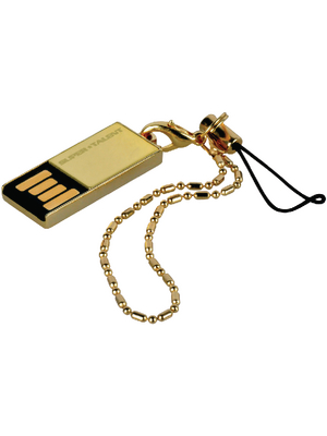 Supertalent - STU64GPCG - USB Stick Pico C Gold 64 GB, STU64GPCG, Supertalent
