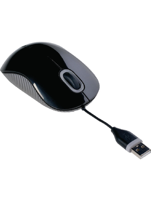 Targus - AMU76EU - Optical Mouse Storing USB, Cable, AMU76EU, Targus