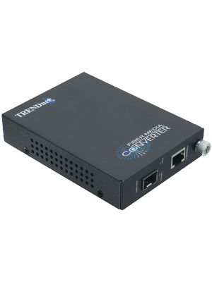 Trendnet - TFC-1000MGB - Converter with SNMP, RJ45 1000-SFP Slot, TFC-1000MGB, Trendnet