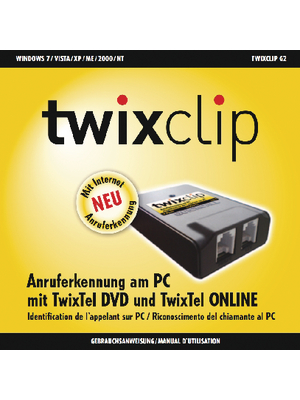 Twix - 9,78395E+12 - Twixclip G2 mehrsprachig Full version 1, 9,78395E+12, Twix