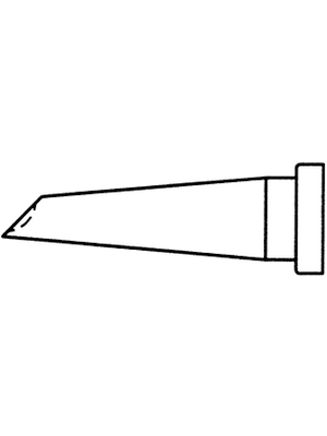Weller - LT GW - Soldering tip Angled / 45 3.2 mm, LT GW, Weller