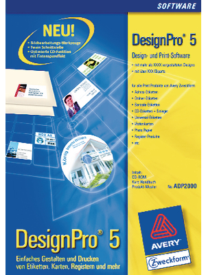 Avery Zweckform - ADP5000 - DesignPro 5.0, ADP5000, Avery Zweckform