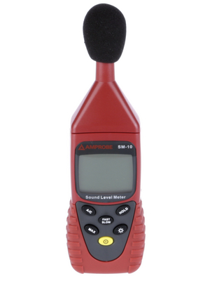 Amprobe - SM-10 - Sound level measuring device 30...130 dB 0.1 dB 31.5 Hz...8 kHz, SM-10, Amprobe