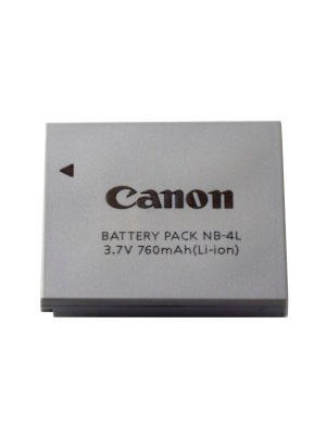 Canon Inc - 9763A001 - Battery NB-4L, 9763A001, Canon Inc