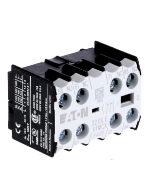 Eaton - 22 DILE - Auxiliary switch 2 NO+2 NC - 600 VAC 0.8 kW, 22 DILE, Eaton