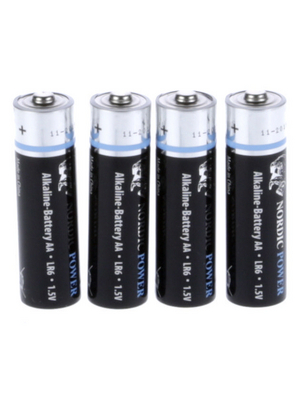 Nordic Power - GLR6A - Primary battery 1.5 V LR6/AA Pack of 4 pieces, GLR6A, Nordic Power