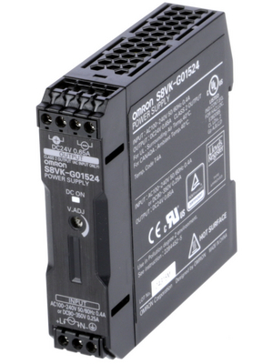 Omron Industrial Automation - S8VK-G01524 - Switched-mode power supply / 0.65 A, S8VK-G01524, Omron Industrial Automation
