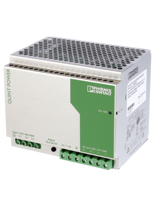 Phoenix Contact - QUINT-PS-3X400-500AC/24DC/20 - Switched-mode power supply / 20 A, QUINT-PS-3X400-500AC/24DC/20, Phoenix Contact