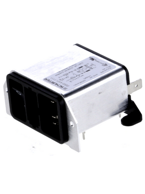 Schurter - DD22.4121.1111 - Power inlet with filter 4 A 250 VAC, DD22.4121.1111, Schurter