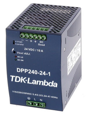 TDK-Lambda - DPP-240-24-1 - Switched-mode power supply / 10 A, DPP-240-24-1, TDK-Lambda