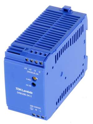 TDK-Lambda - DRB-100-24-1 - Switched-mode power supply / 4.2 A, DRB-100-24-1, TDK-Lambda