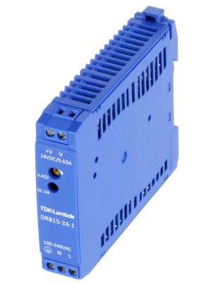 TDK-Lambda - DRB-15-24-1 - Switched-mode power supply / 0.63 A, DRB-15-24-1, TDK-Lambda