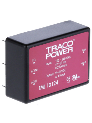 Traco Power - TML 10124 - Switching power supply 10 W, TML 10124, Traco Power